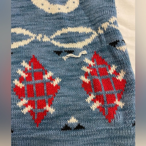 Delia McKain~Vintage Western Cowboy Sweater~Cardigan Large - Picture 8 of 9